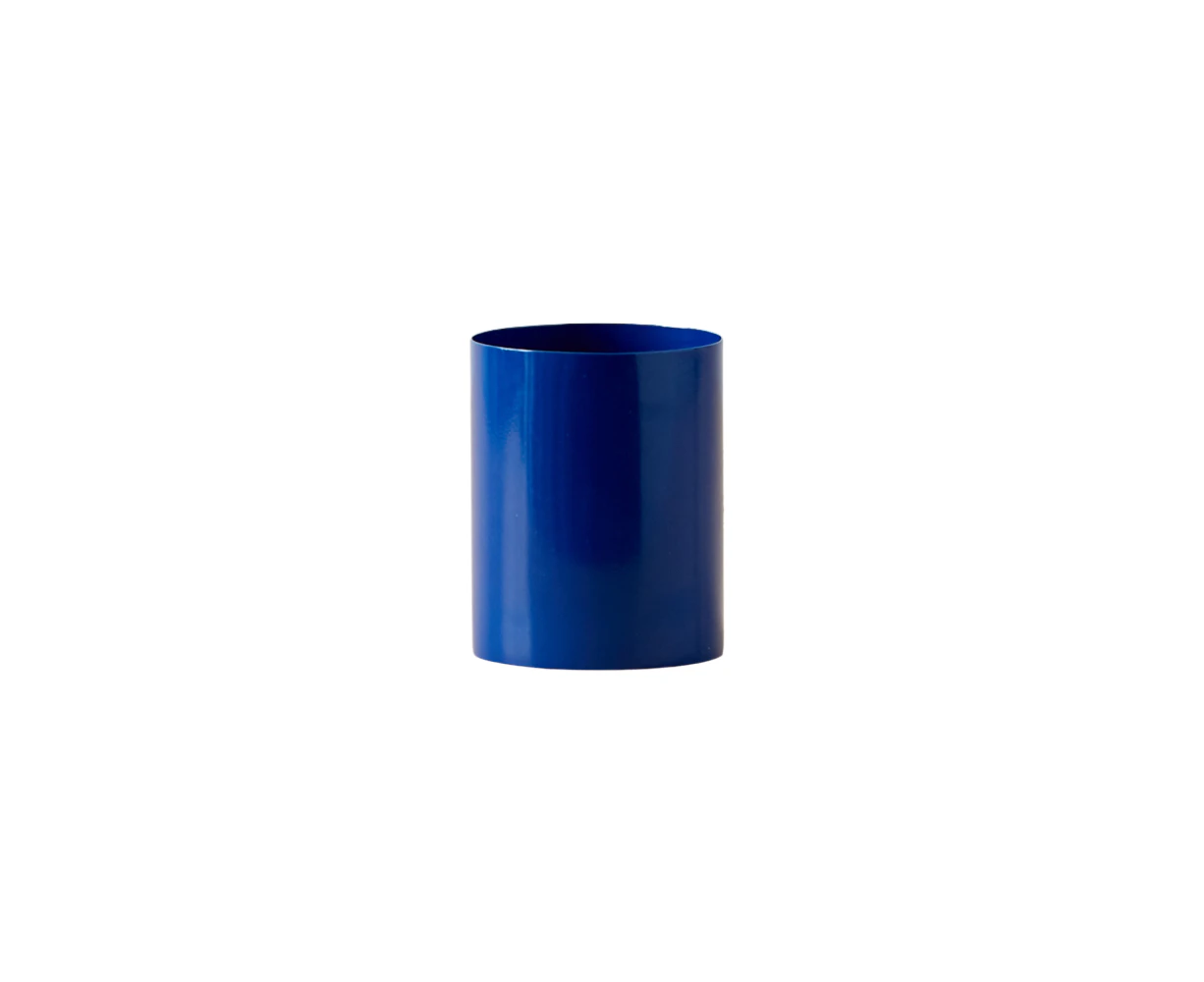 Urban Eden 8x10cm Bulk 4 Blue Cylinder Vase