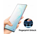 Samsusng Galaxy S21 5G UV 3D Curved Tempered Glass Screen Protector with UltraSonic Fingerprint Scanner & S Pen & Upgraded Easier UV Gel Application-S21 5G