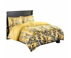 Single/KS/Double/Queen/King/Super King Soft Quilt Duvet Cover Set Woods Yellow