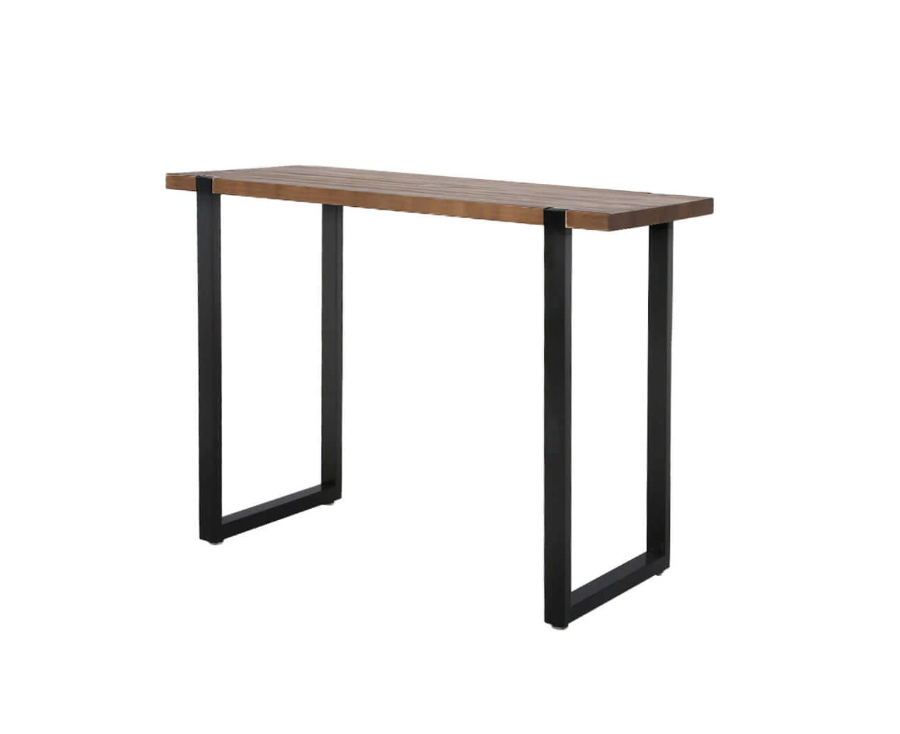 High Bar Table Industrial Pub Table Solid Wood Kitchen Cafe Office Desk