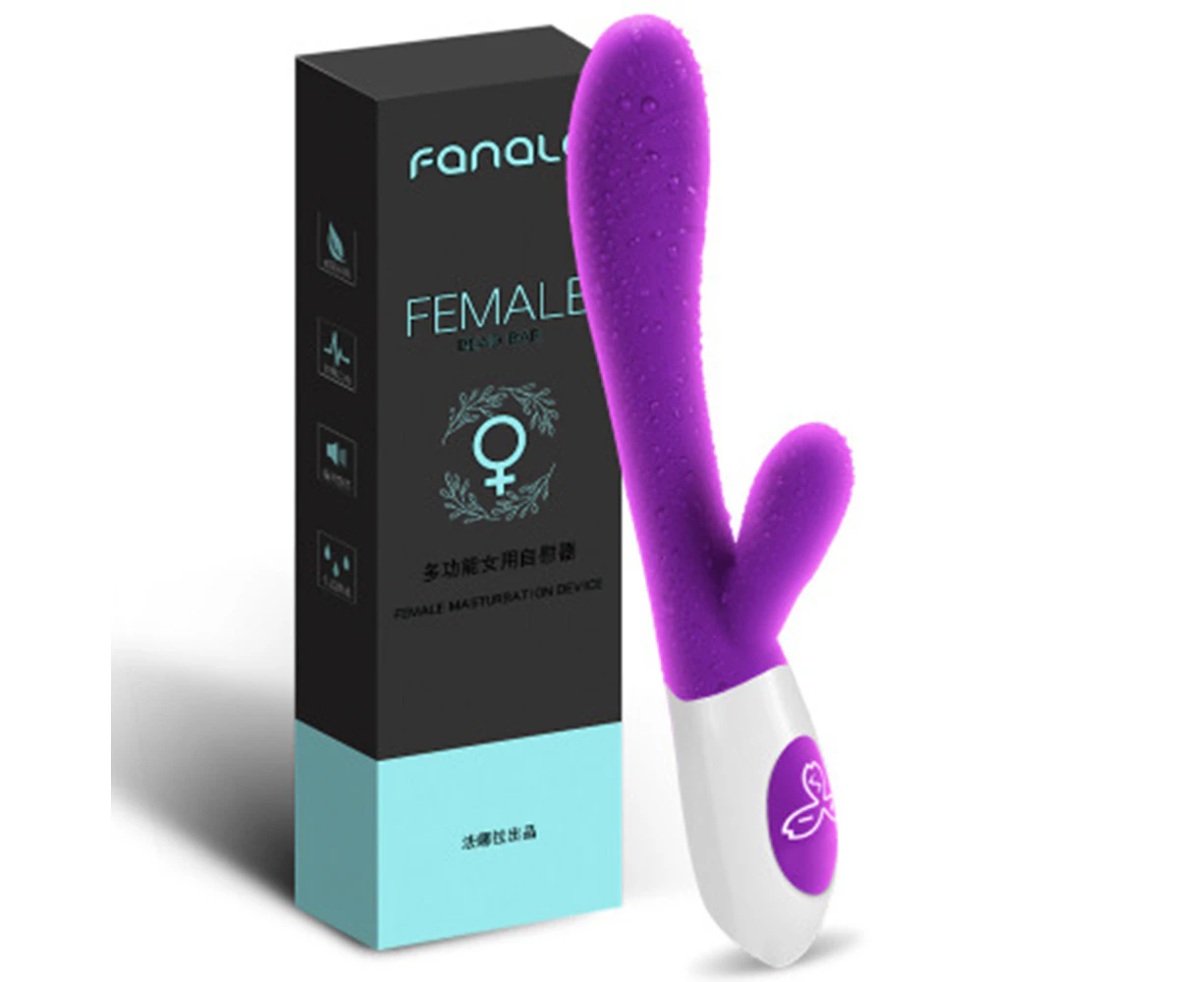 10 Vibration G Spot Vibrator, Sex Toys for Women(Purple)