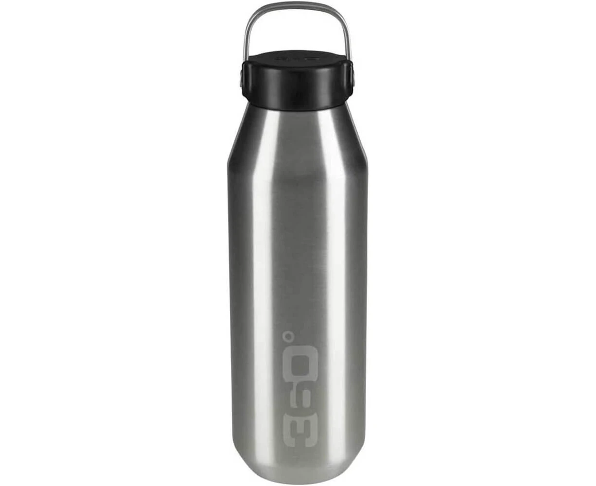 360 Degrees Vacuum SS Narrow Mouth Bottle 750mL - Silver