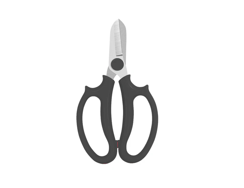 Garden flower scissors, stainless steel flower scissors, strong flower branches and leaves - Black