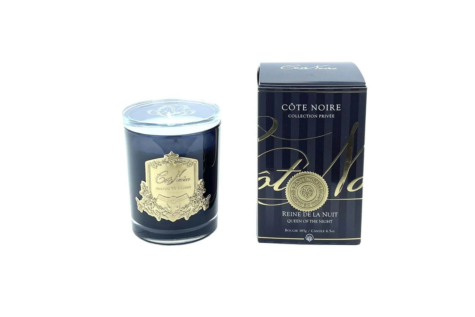 Cote Noire Candle Badged Gold 185 g - Queen of the Night