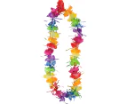 Rainbow Tinsel Lei