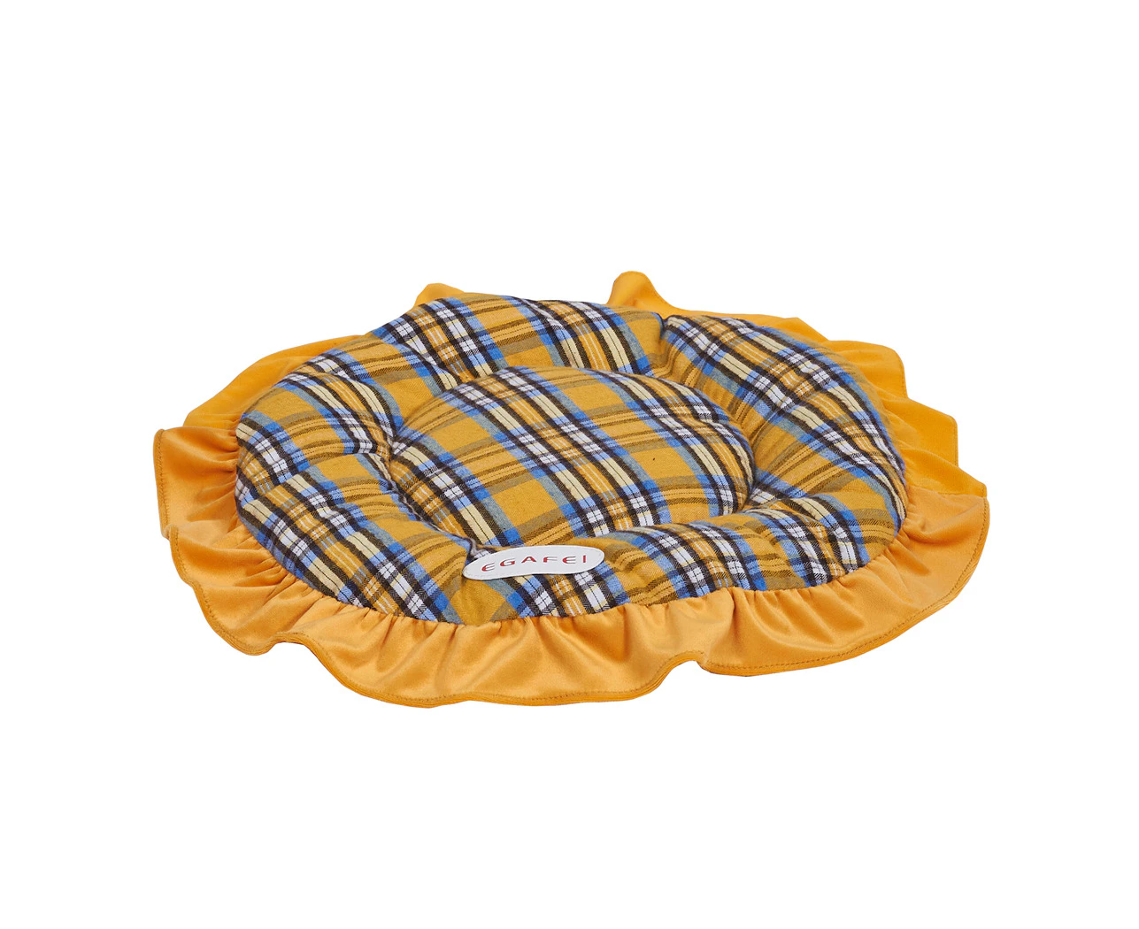 EGAFEI Pet Cat Litter Kennel Cushion Pad  Soft Mat - Yellow