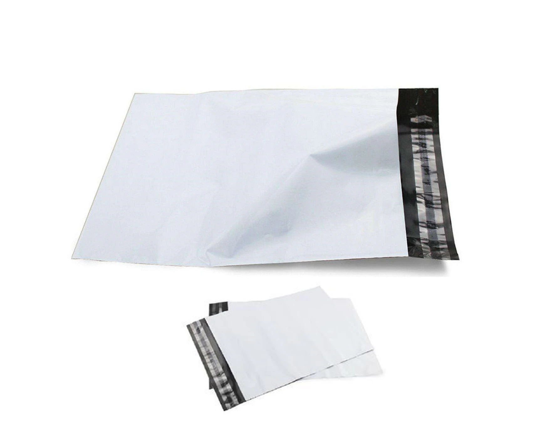 (10x Pcs) 650 x 750mm White Courier Satchel Mailing Bag