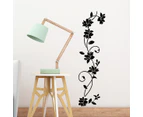 Rattan Flower Removable  Wall Decor Decal Sticker - Peel and StickFlower Rattan Wall Decals