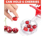 Cherry Pitter Olive Seed Squeeze Clamp Tool Stoner Fruits Remover Corer Machine