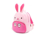 Cute Toddler Backpack Toddler Bag Animal Cartoon Mini Travel Bag for Kids Pink Rabbit