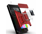 QW Google Pixel 6 Pro Case with Slide Camera Cover - Black
