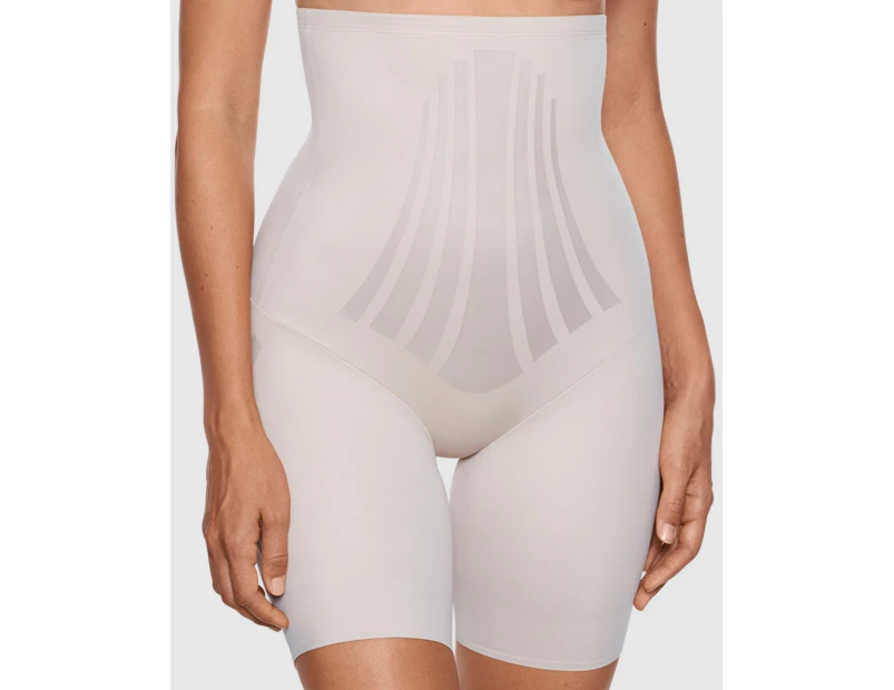 Miraclesuit Shapewear Lycra(R) FitSense(TM) Extra High Waist Thigh Shaper in Warm Beige