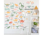 Dinosaur Wall Decals Dino Stickers for Kids  Nursery Bedroom Living Room Classroom Decor Art Decoration