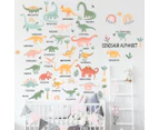 Dinosaur Wall Decals Dino Stickers for Kids  Nursery Bedroom Living Room Classroom Decor Art Decoration