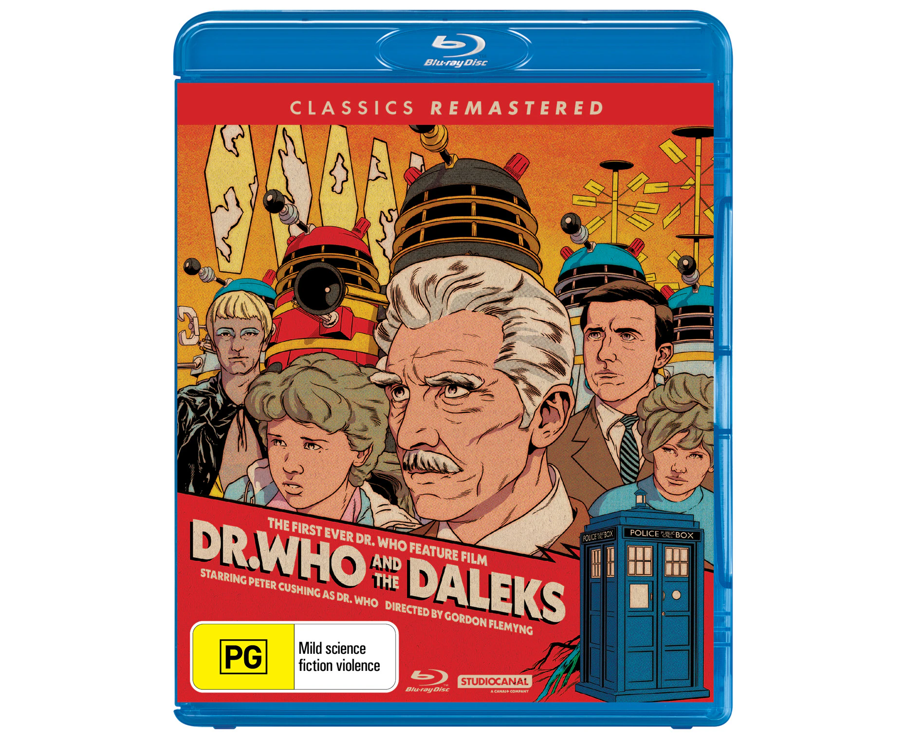 Dr Who and the Daleks Blu-ray Region B