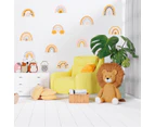 set of rainbow wall stickers for children's bedroom decoration self-adhesive wall stickers for children's room