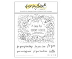 Honey Bee Friendship Frame Stamp Set