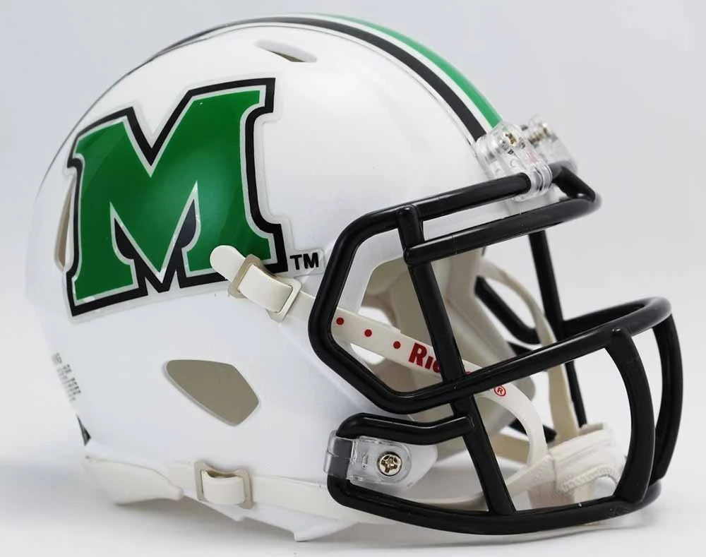 (Marshall Thundering Herd) - NCAA Speed Mini Helmet