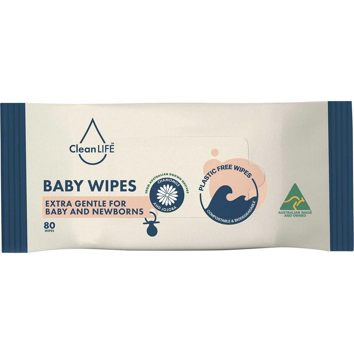 Extra Gentle Baby Wipes x80