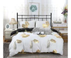 Reversible Design Quilt/Doona/Duvet Cover Set (Queen/King/Super King Size Bed) M462B