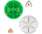 6 Holes Sushi Mold Onigiri Rice Ball Bento Press Maker Mold