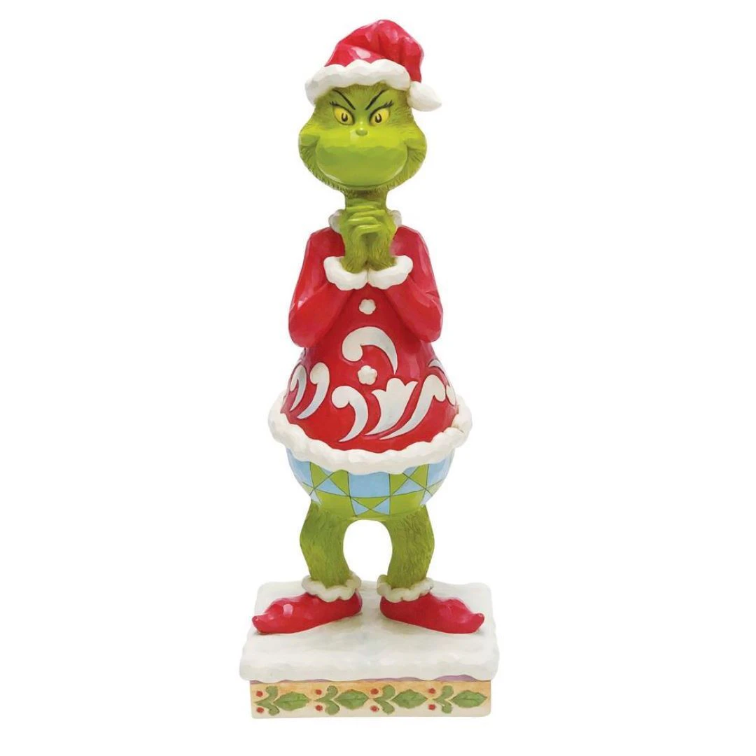 Grinch by Jim Shore Grinch with Hands Clenched Statue 50cm