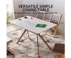 AICEHOME Wooden Dining Table Coffee Table Office Study Workstation
