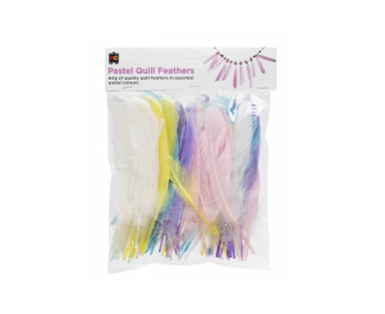 EC Quill Feathers 60g - Pastel