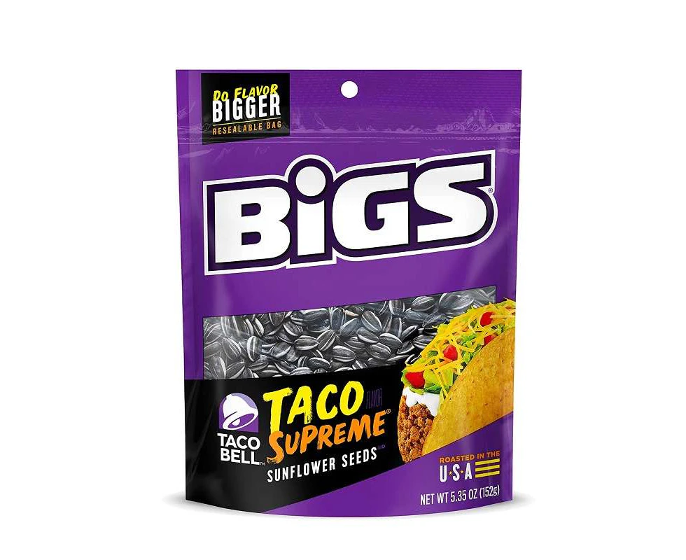 Bigs Taco Supreme Sunflower Seeds