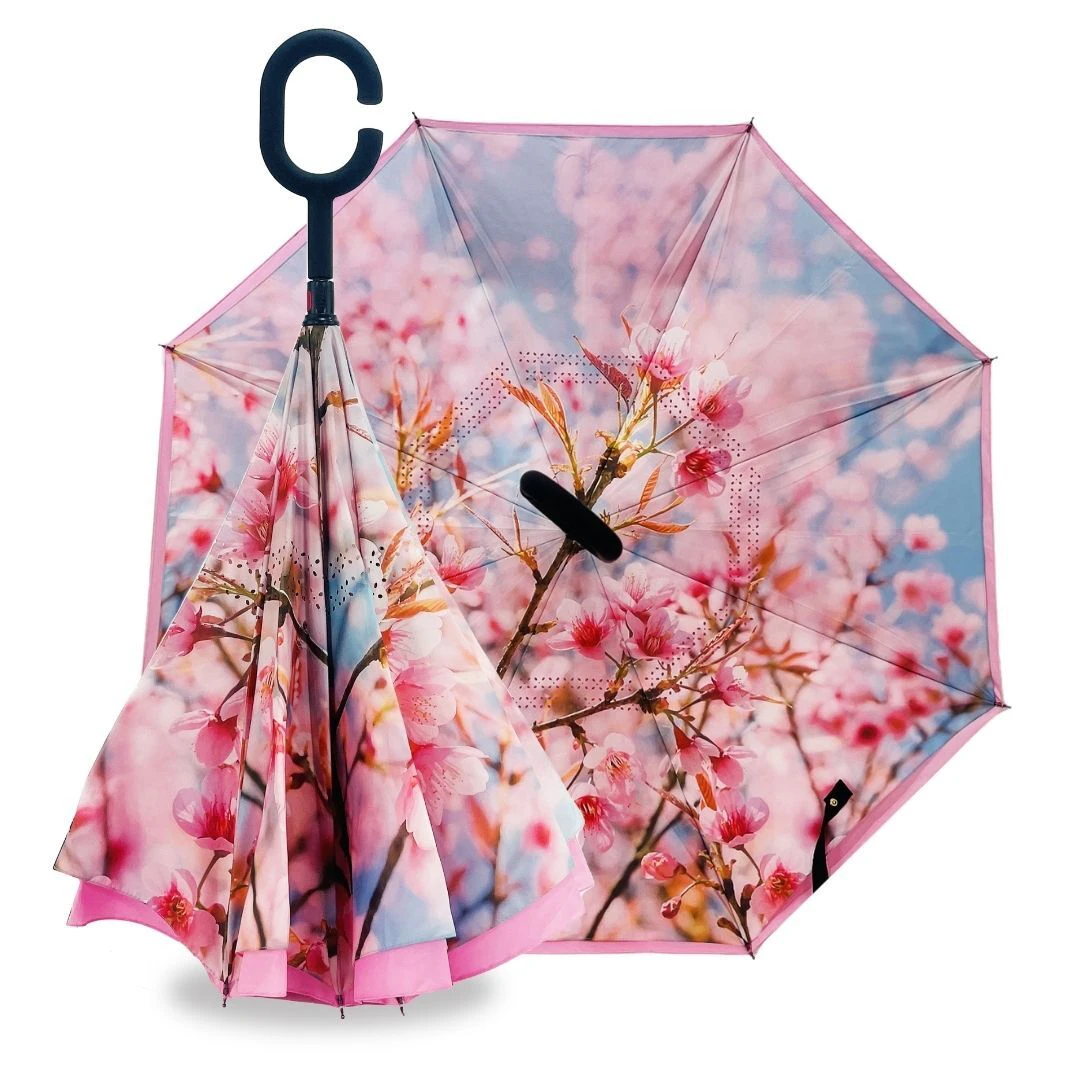 IOco Reverse Umbrella - Sky Blossom