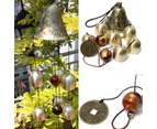 Wind Chimes Large Copper Bells Hanging Garden Yard Home Decor Outdoor - 48cm