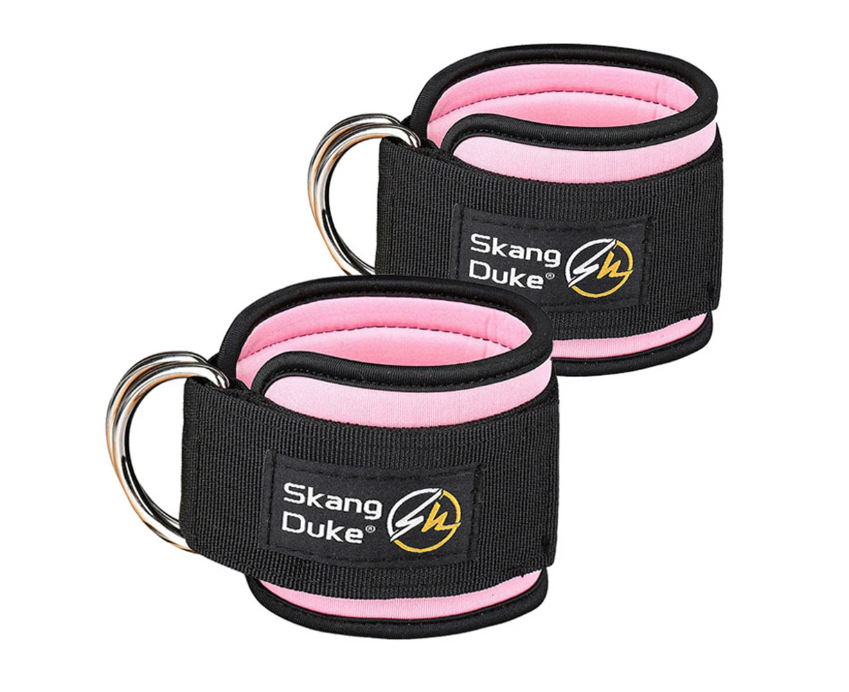 Ankle Strap For Cable Machine, Adjustable Ankle Straps For Working Out,Pink