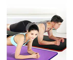 Anti-slip Thicken Gym Fitness Exercise Sport Pilates Yoga Mat Cushion Carpet-Black - Black