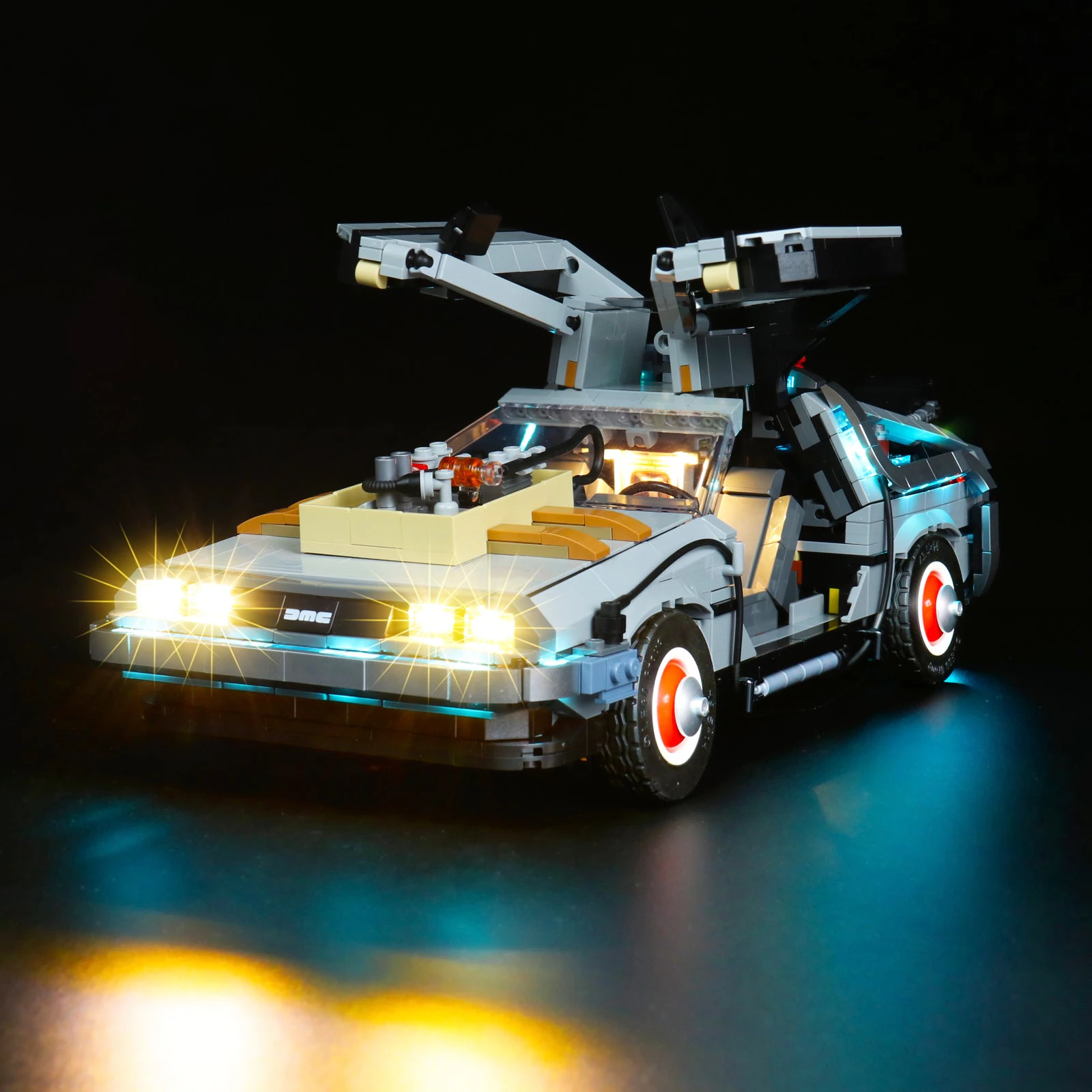 Brick Shine  GC Light Kit for LEGO(R) Back to the Future Time Machine 10300 - Classic Version