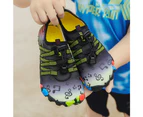 JACK'S AQUA SPORTS Kids Water Shoes Barefoot Quick Dry Aqua Sports Shoes Boys Girls (Music Printed) - Black