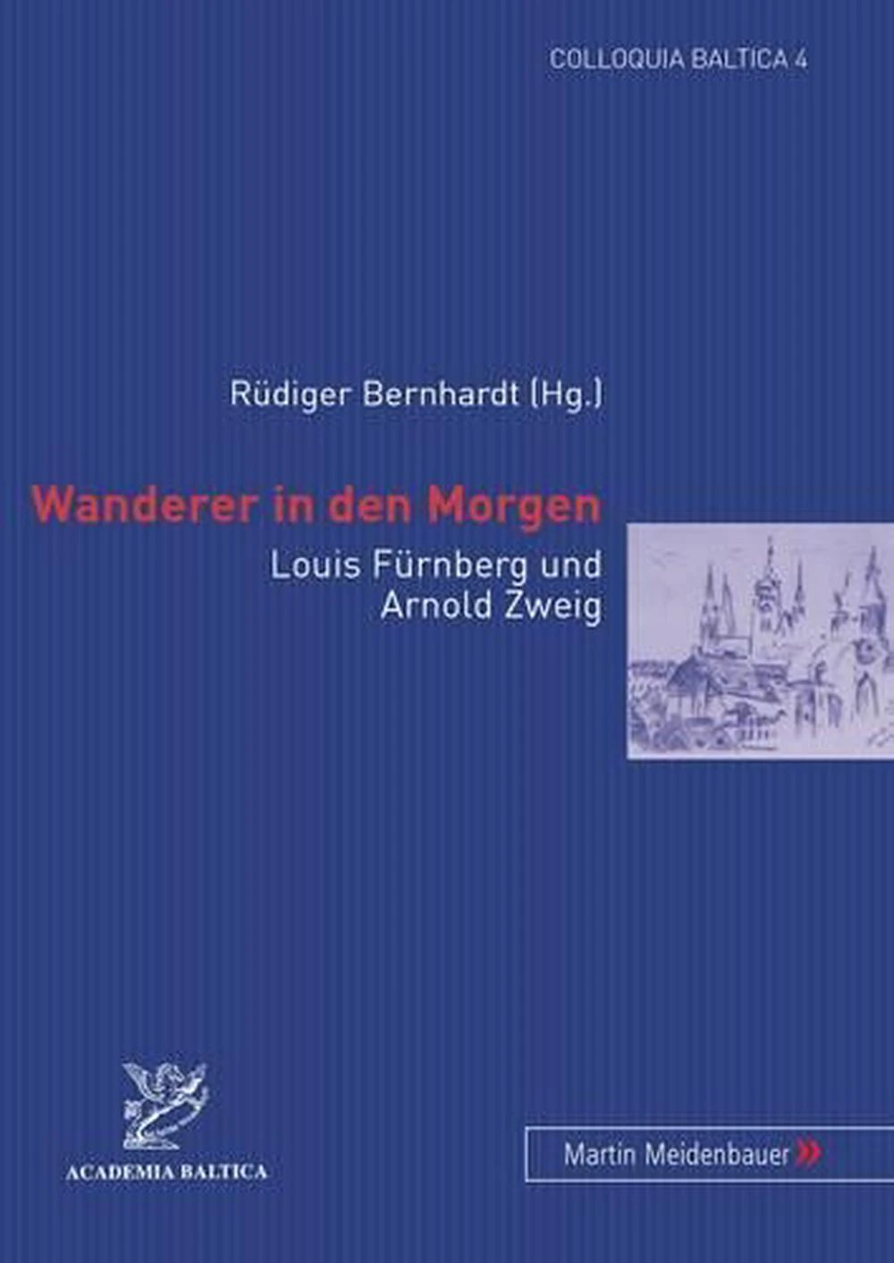 Wanderer in Den Morgen