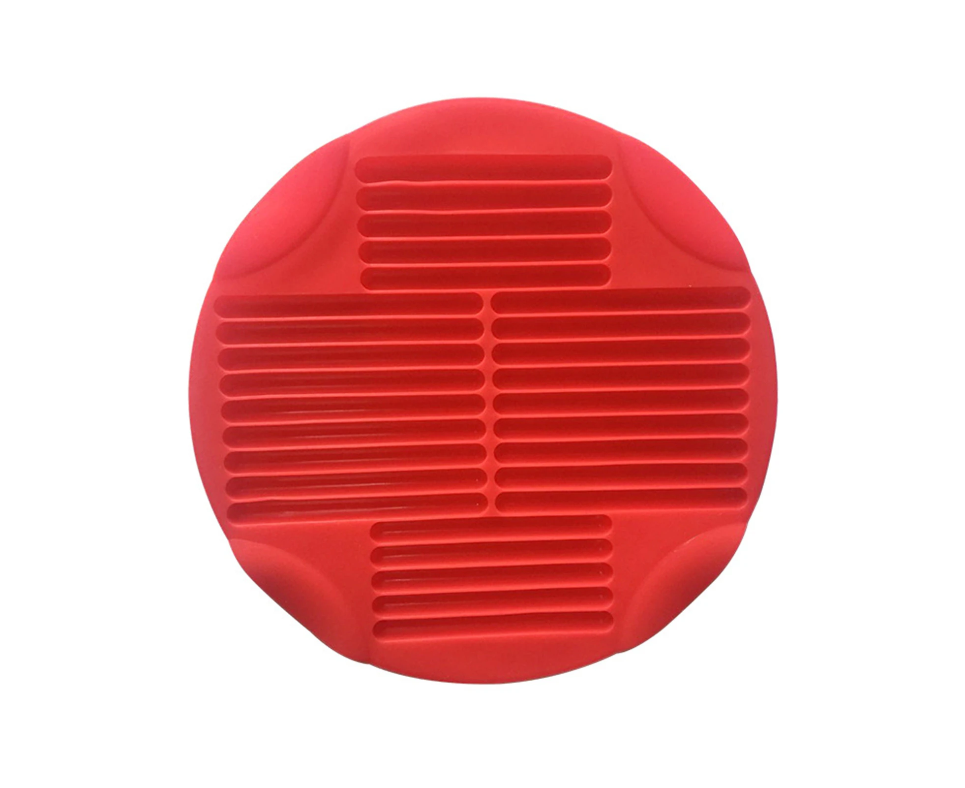 Sweet Stick Mould Healthy Convenient Safe Silicone Chocolate Bars Mould Cake Baking Mold for Home-Red