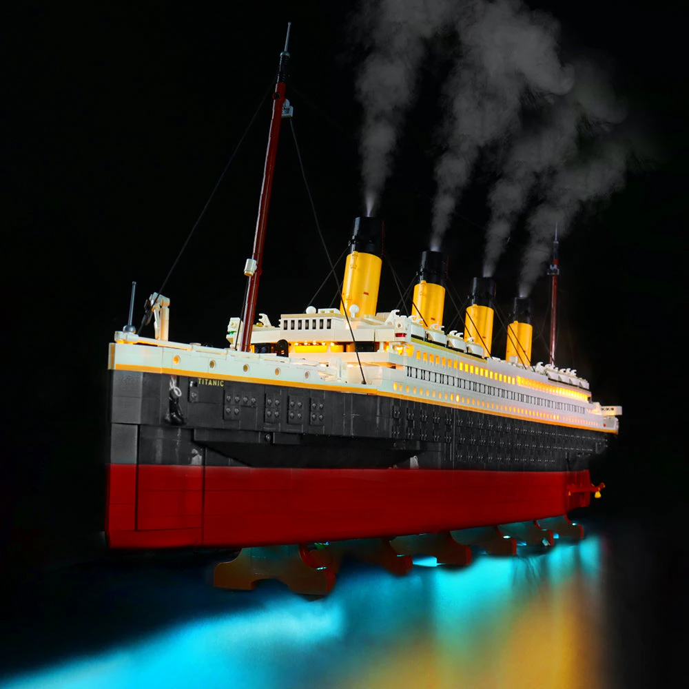 Brick Shine - Light Kit for LEGO(R) Titanic 10294 - Advanced Version