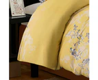 Single/KS/Double/Queen/King/Super King Soft Quilt Duvet Cover Set Woods Yellow