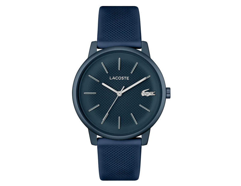 Lacoste 12.12 Blue Silicone Men's Watch - 2011241