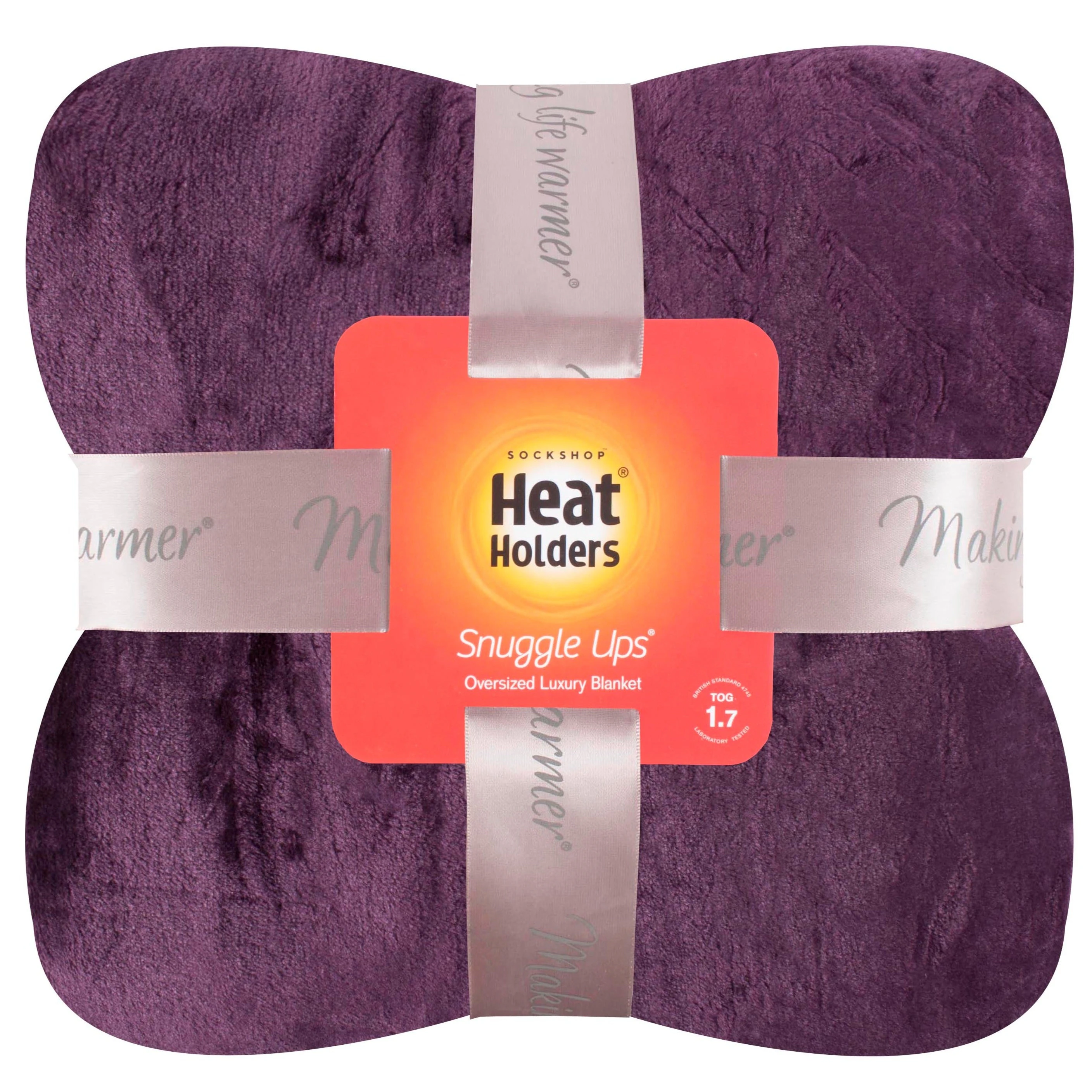 HEAT HOLDERS Snuggle Up Blanket - Mulled Wine