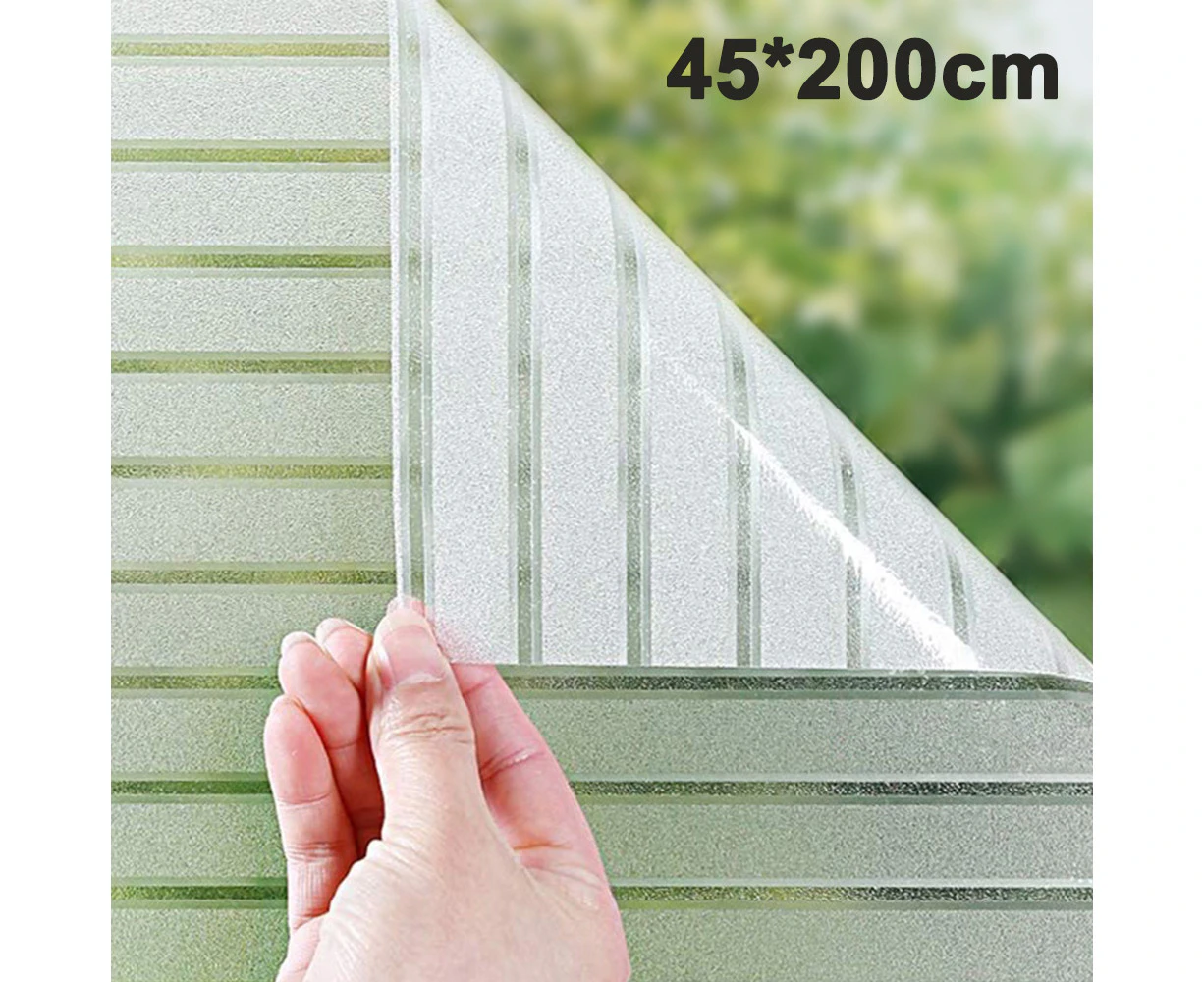 Window Film Static Cling Decorative Glass Film UV Protection Window Privacy Film Non Adhesive Window Cling