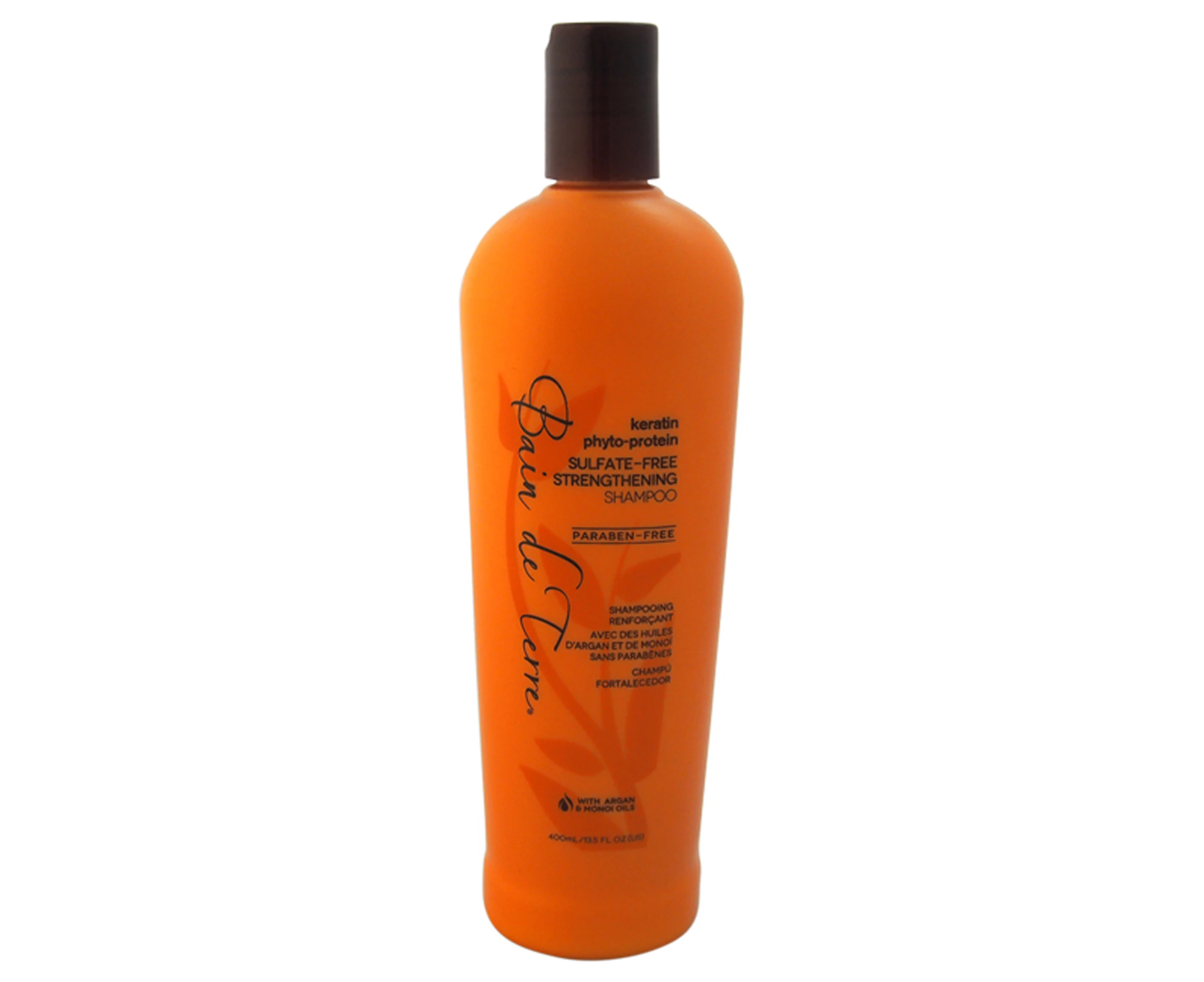 Bain de Terre Keratin Phyto-Protein Sulfate-Free Strengthening Shampoo for Unisex 13.5 oz Shampoo Variant Size Value 13.5 oz