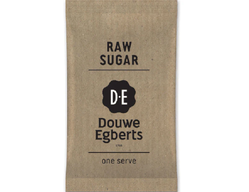 Douwe Egberts Single Serve Sachet Raw Sugar 3g Pack 2000