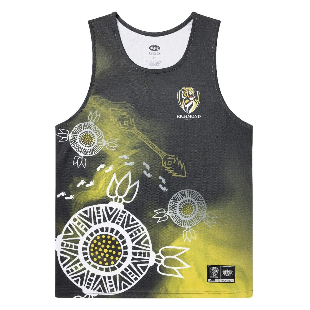 Richmond Tigers Indigenous Mens Training Singlet