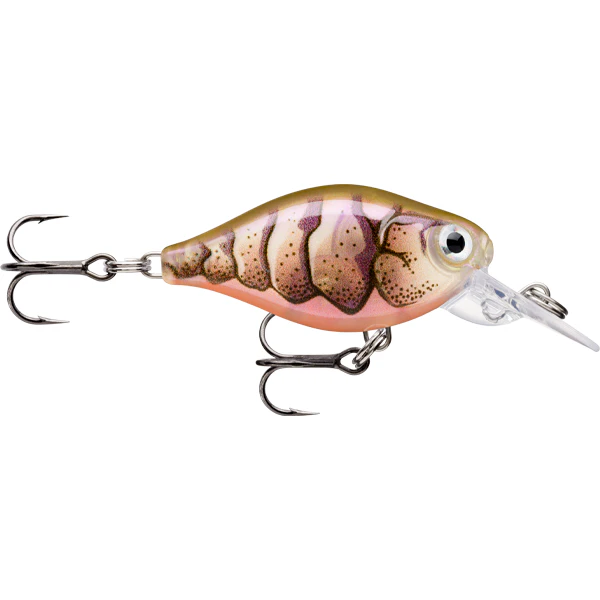 Rapala X-Light Finesse Crank Mid Runner Hard Body Fishing Lure #Purple Prawn UV