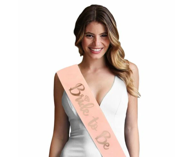 Pink With Rosegold Bride To Be Rose Gold Team Bride Hens Party Sash Sashes Girls Do Night Bachelorette Letter A