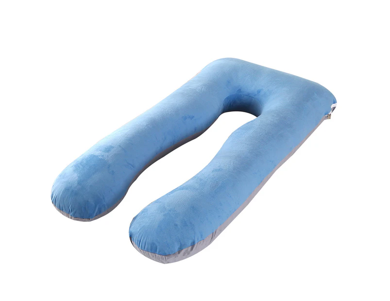 Pregnancy Pillows, U Shaped Pregnancy Body Pillow for Sleeping,  Maternity Pillow for Pregnant Women, (blue,100*50cm)