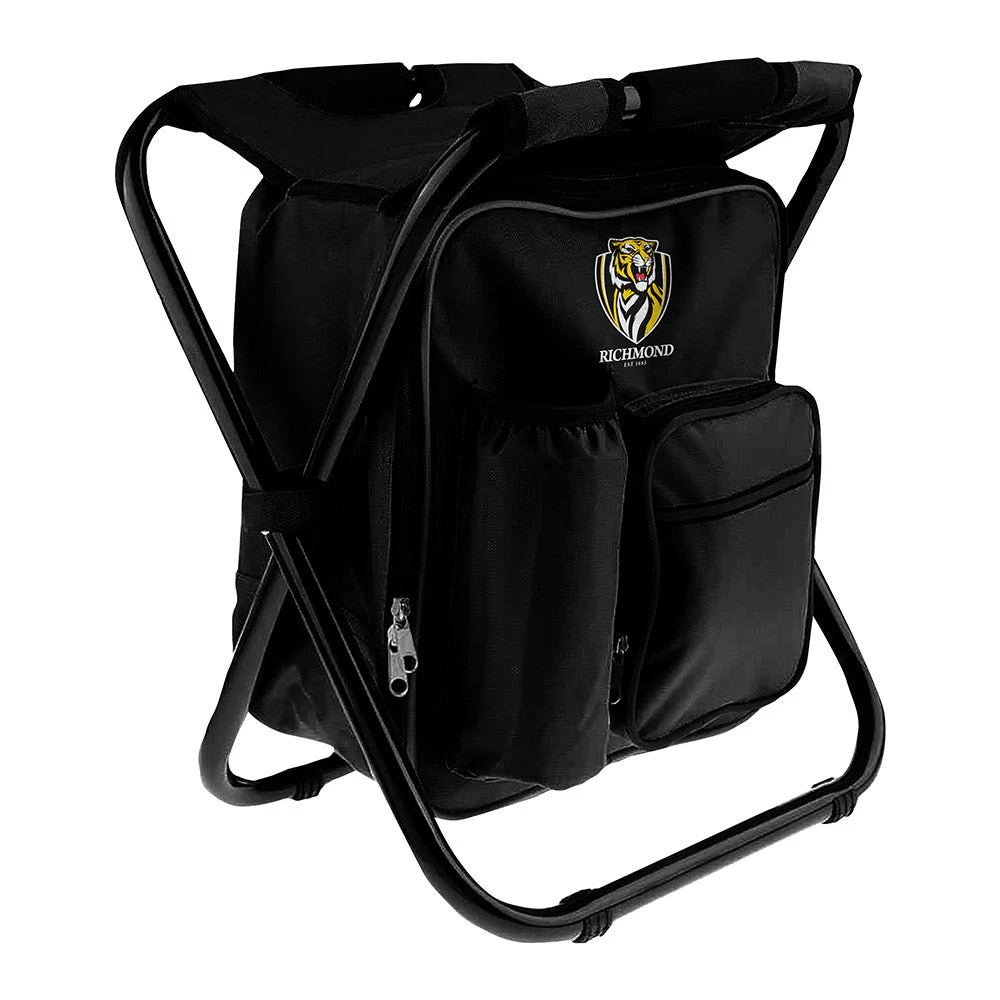 AFL  Insulated Cooler Bag Camping Stool - Richmond Tigers - Foldable Storage