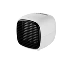 Portable Mini USB Desk Silent Air Conditioner Cooler Home Office Cooling Fan-White Spray Style - White Spray Style